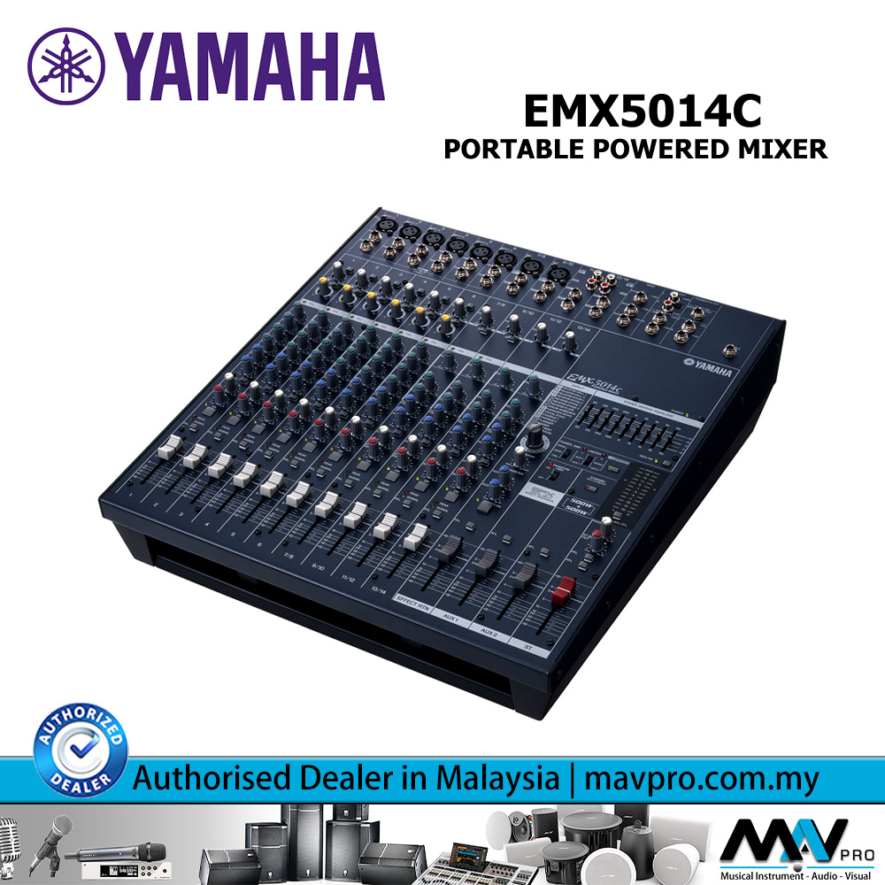 YAMAHA EMX Series EMX5014C Powered Mixer (EMX5014C) l Mavpro Malaysia